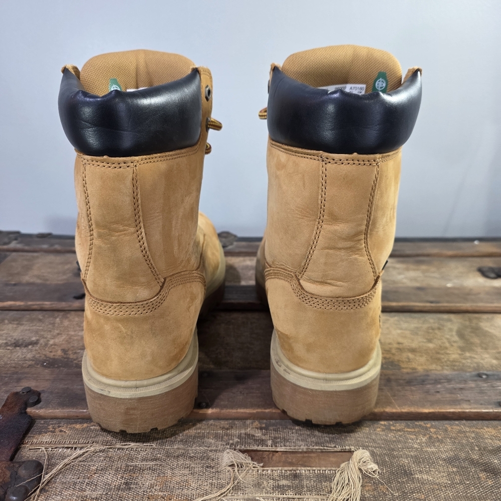 Timberland PRO Direct Attach Nubuck Steel Toe Waterproof Work Boots ASTM EH. 9W - Picture 10 of 14